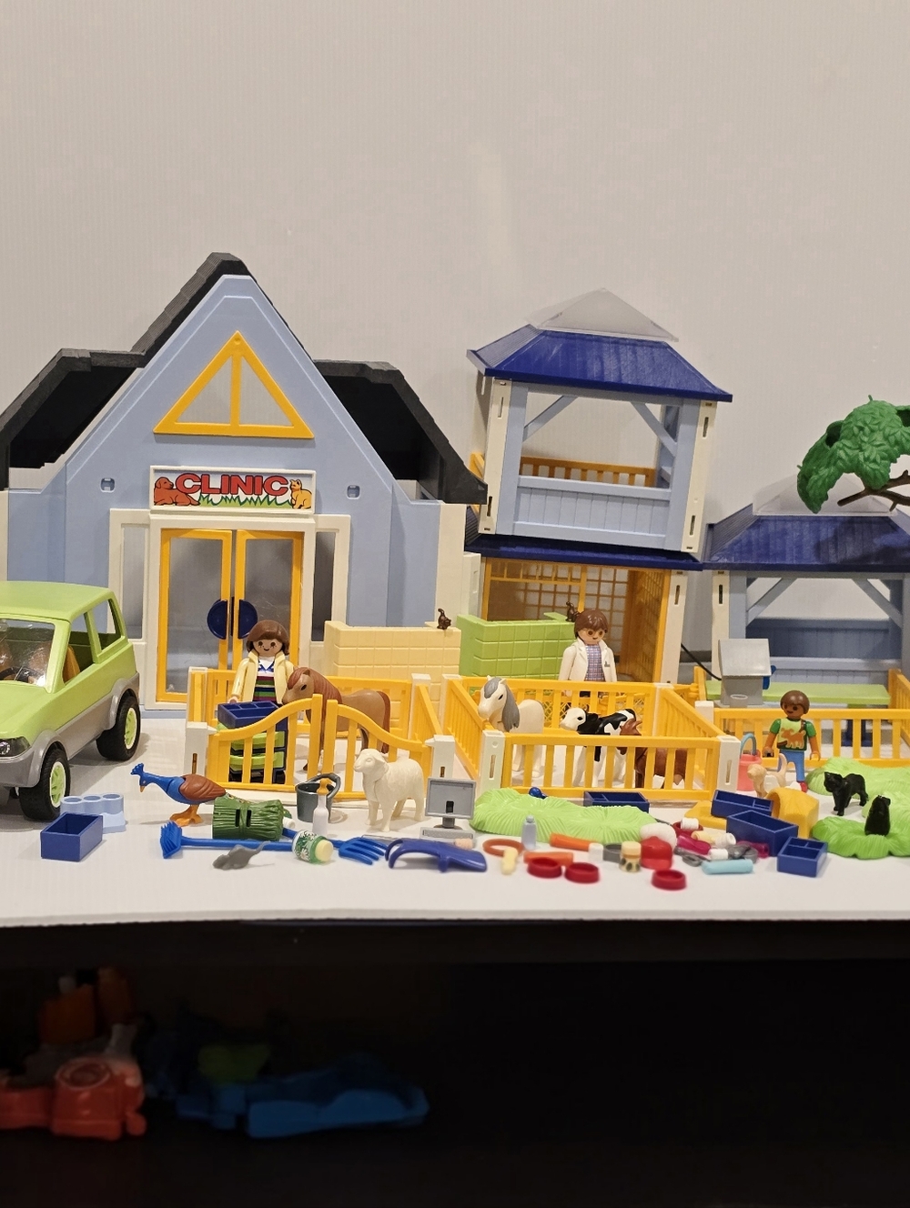 Playmobil 4343 Vets Clinic Animals And Accessories Expansion Set